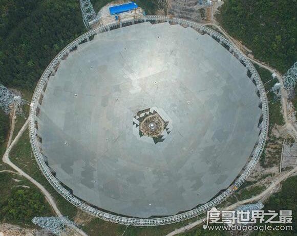 世界上最大的望远镜，500米口径球面射电望远镜(花费了6亿RMB)