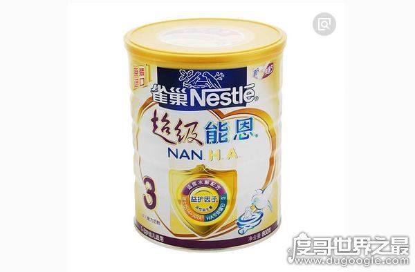 2018世界十大品牌奶粉排行榜,中国品牌(飞鹤奶粉)上榜