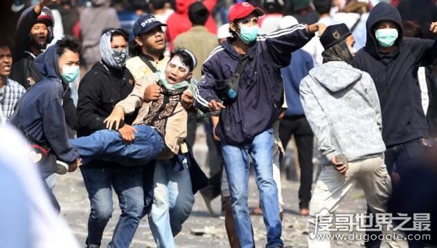 印尼大选引发冲突，致6人死亡200人受伤(疑失败方所发起)