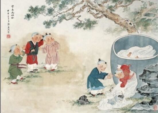 司马光砸缸的故事,砸的是瓮不是缸(被骗千年)