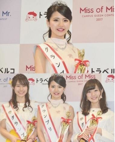 2017日本最美女大学生，松田有纱(一对大门牙可爱到爆)