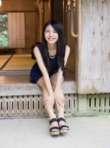 2017日本最美女大学生，松田有纱(一对大门牙可爱到爆)