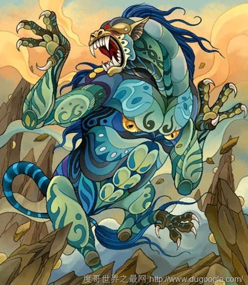山海经异兽图大全，山海经全部异兽图大全(附详解)