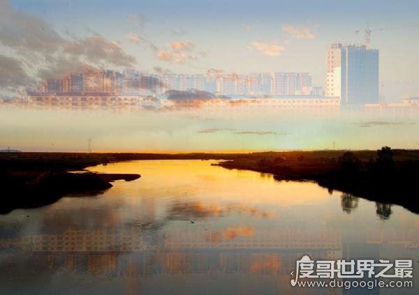 揭秘海市蜃楼形成的原因,物体反射的光经大气折射形成的虚像