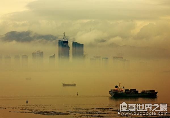 揭秘海市蜃楼形成的原因，物体反射的光经大气折射形成的虚像