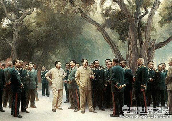 中国十大元帅排名顺序由来,平衡军内派系(国军将领均未授予)