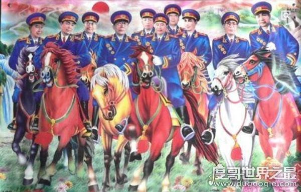 中国十大元帅排名顺序由来,平衡军内派系(国军将领均未授予)