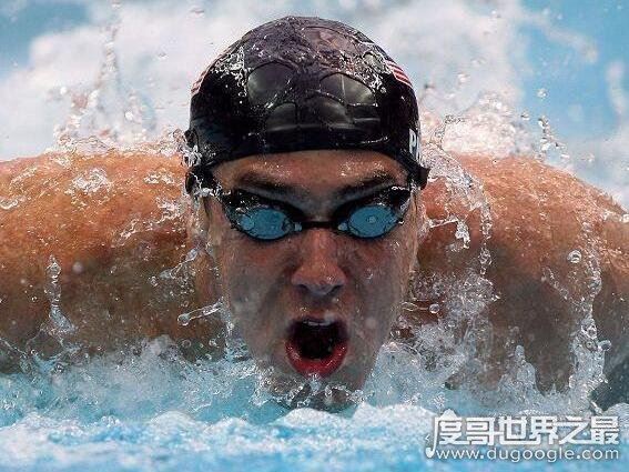 奥运金牌最多的运动员，游泳名将菲尔普斯共获得23金3银2铜