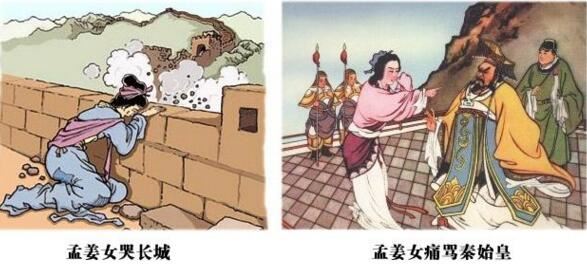 中国民间四大爱情故事——孟姜女哭长城的故事