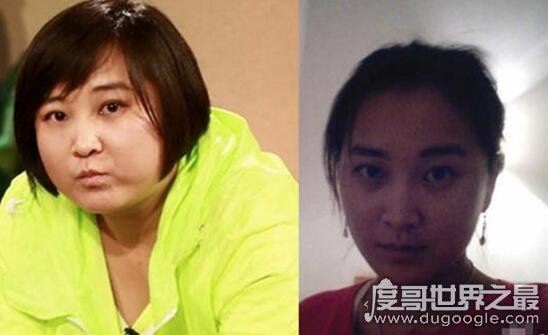 贾玲瘦的照片对比,六年爆肥40斤她经历了什么