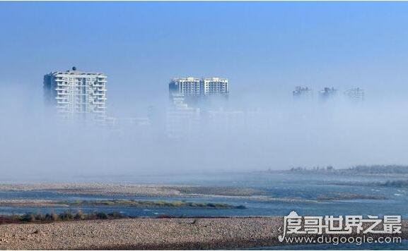 海市蜃楼图片，沙漠和海洋是蜃景的多发地区(十分美丽梦幻)