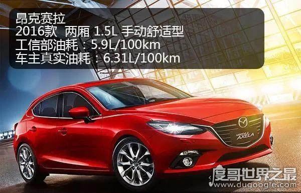 30款最省油的车排行榜，1升油可跑3000公里的车