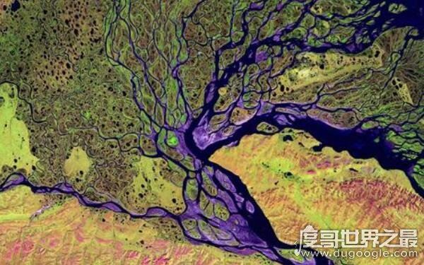世界上著名的三角洲,勒拿河三角洲半年处于冰冻期(面积辽阔)