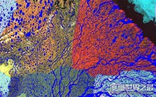 世界上著名的三角洲,勒拿河三角洲半年处于冰冻期(面积辽阔)