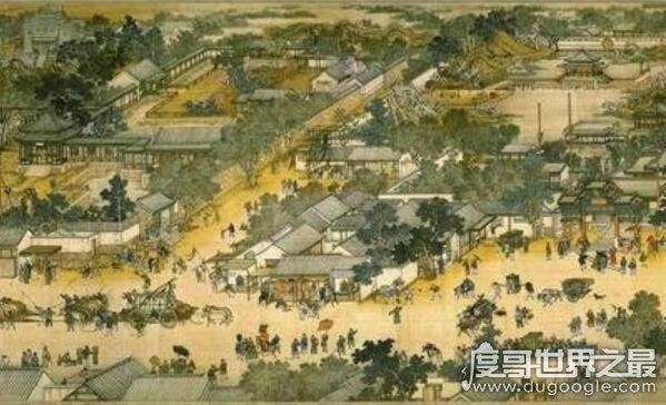 清明上河图描绘的是哪个城市,北宋时期都城东京(今河南开封)