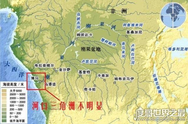 世界最大的三角洲，恒河三角洲(总面积70000平方公里)