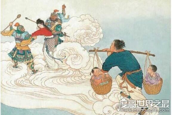 关于牛郎织女的故事简介，一段话讲述浪漫的神话爱情故事