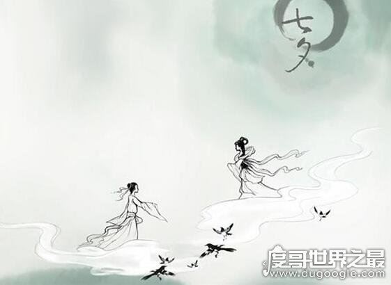 关于牛郎织女的故事简介，一段话讲述浪漫的神话爱情故事