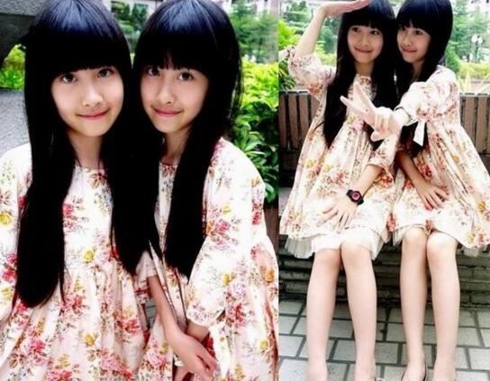 中国台湾最美双胞胎，三岁走红如今16岁完全没长歪