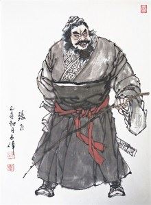 张飞史上真实外貌，绝不是络腮胡的彪悍莽夫（文武双全）