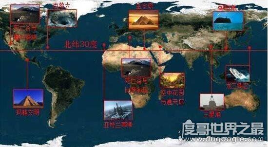北纬30度未解之谜,多灾多难惊现无数诡异现象