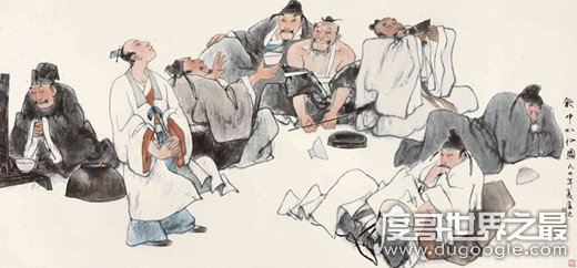 饮中八仙是哪八人,诗仙李白最为著名(贺知章/张旭也在列)
