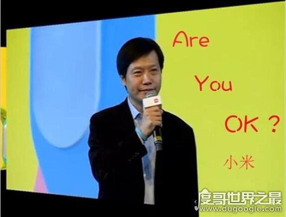 雷军are you ok的背后，暴露了自己英语水平(简直让人不敢相信)