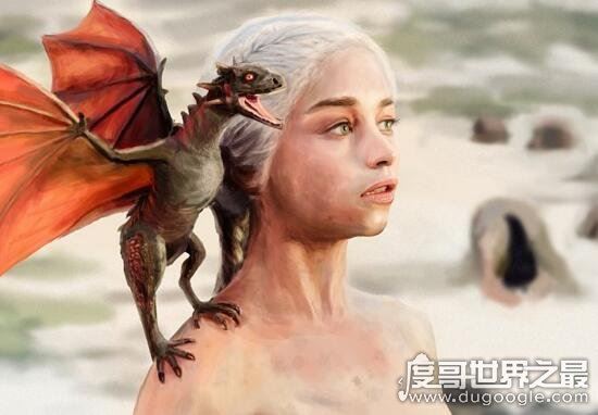 权游中的龙母艾米莉亚·克拉克,出道一年从18线变巨星
