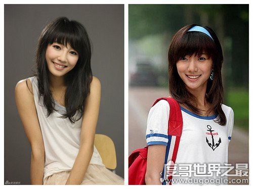 王珞丹和白百合对比照,娱乐圈又一对“双胞胎”姐妹花