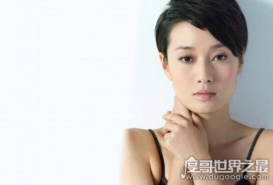 马伊俐短发图片造型,帅气干练的职场女性发型