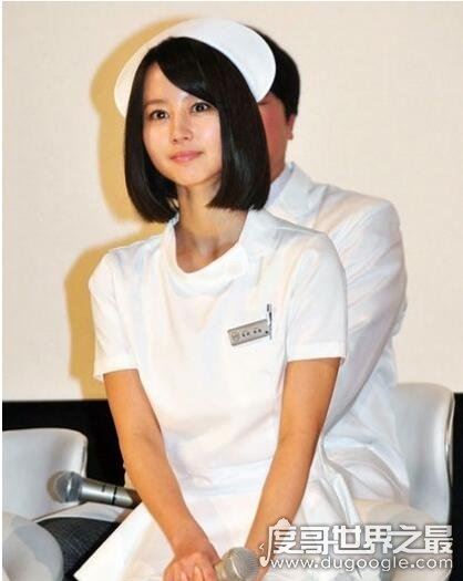 日本最美护士女演员排名top10，堀北真希第一(上演制服诱惑)