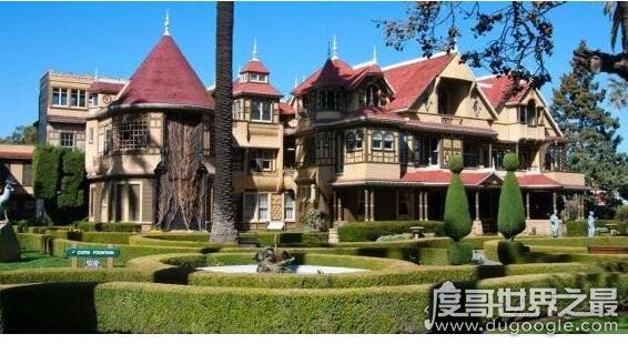 世界上最大的鬼屋,温彻斯特鬼屋(总共修建有740间房)