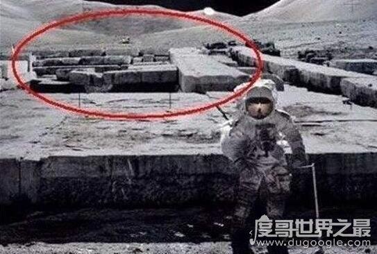 nasa不敢公布的照片,在月球上发现大量的外星人痕迹