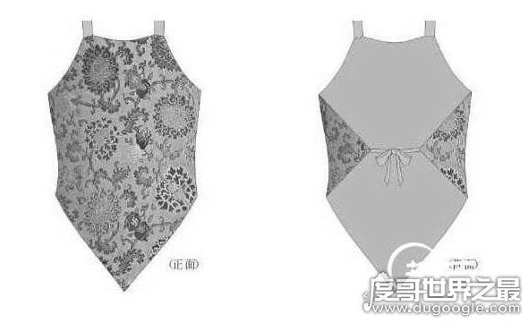 细说古代内衣有何秘密，元朝合欢襟最为性感（类似现代抹胸）