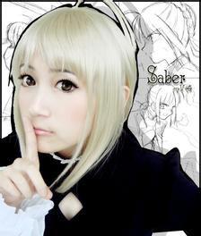 saber酱照片 saber酱本人照片