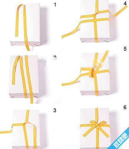 彩带蝴蝶结怎么打图文教程