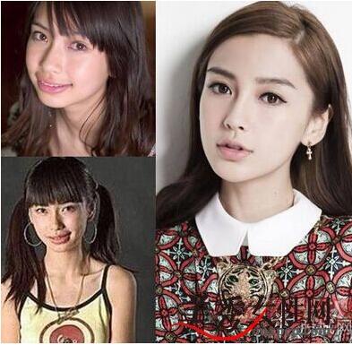 angelababy首度承认整容 整容前后照片对比堪称惊人