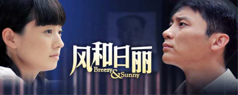 电视剧风和日丽大结局