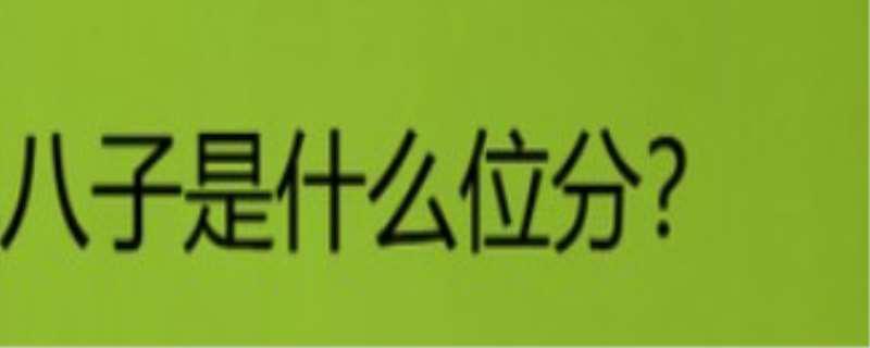八子是什么位分,八子等同于清朝的什么位分
