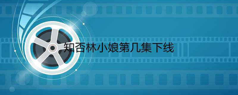 知否林小娘第几集下线