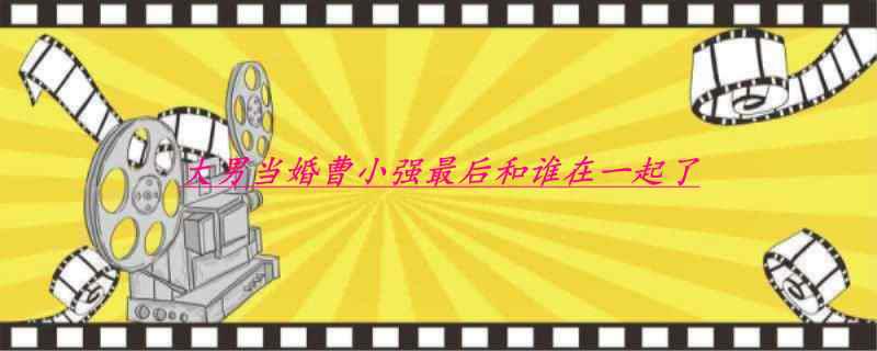 大男当婚曹小强最后和谁在一起了