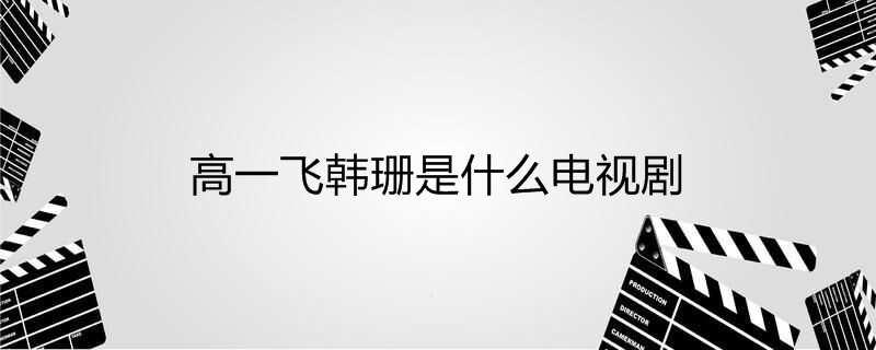 高一飞韩珊是什么电视剧