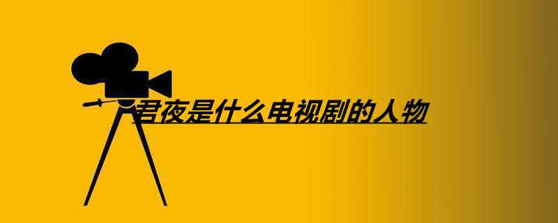 君夜是什么电视剧的人物