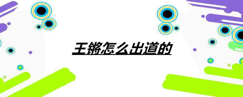 王锵怎么出道的