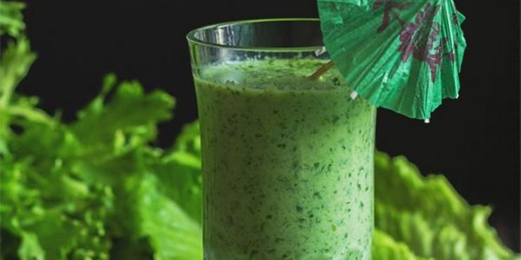10种实际上美味的绿色冰沙