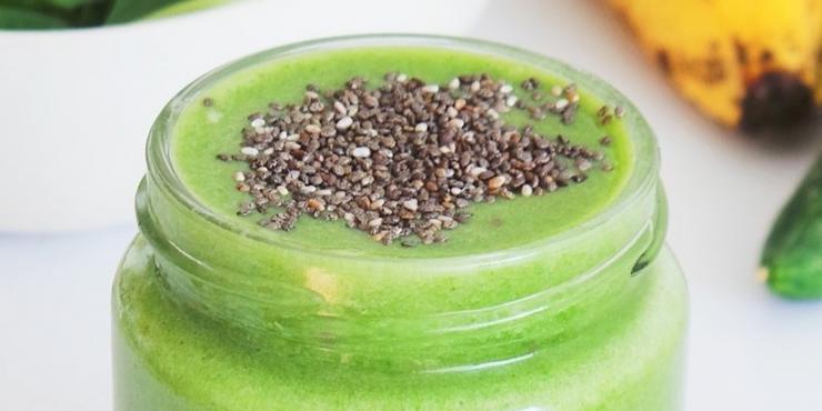 10种实际上美味的绿色冰沙