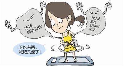 过度减肥的危害你知道吗？