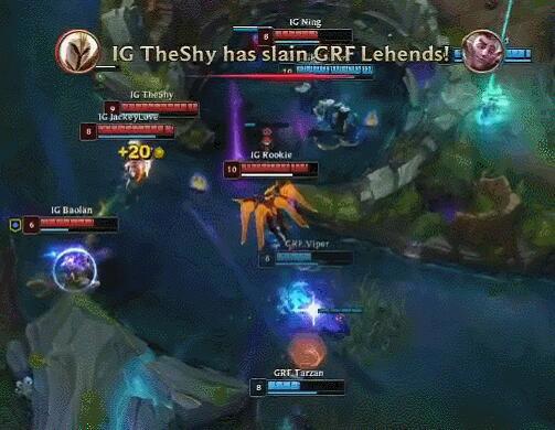 iG赢了，恭喜IG晋级四强！创造经典团战，抱团推平了对方基地