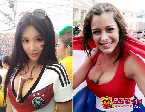 PK乌拉圭乳神 中国少女胸夹土豪金蹿红网络 中国迷樊玲乳神走红