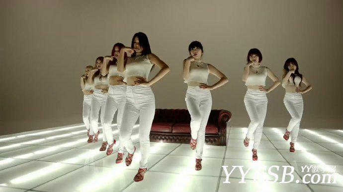 韩国女子组合AOA性感舞曲MV - 《动摇》 黑白诱惑性感逼人